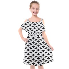 Pattern 73 Kids  Cut Out Shoulders Chiffon Dress by GardenOfOphir