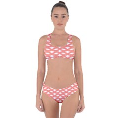 Lattice Iv Criss Cross Bikini Set by GardenOfOphir