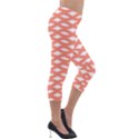 Lattice Iv Lightweight Velour Capri Leggings  View4