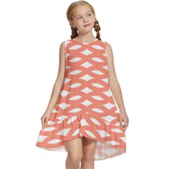 Lattice Iv Kids  Frill Swing Dress by GardenOfOphir