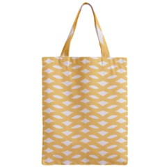 Lattice Ii Zipper Classic Tote Bag by GardenOfOphir