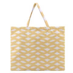 Lattice Ii Zipper Large Tote Bag by GardenOfOphir