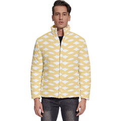 Lattice Ii Men s Puffer Bubble Jacket Coat by GardenOfOphir