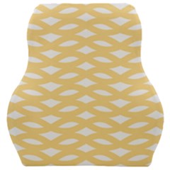 Lattice Ii Car Seat Velour Cushion  by GardenOfOphir