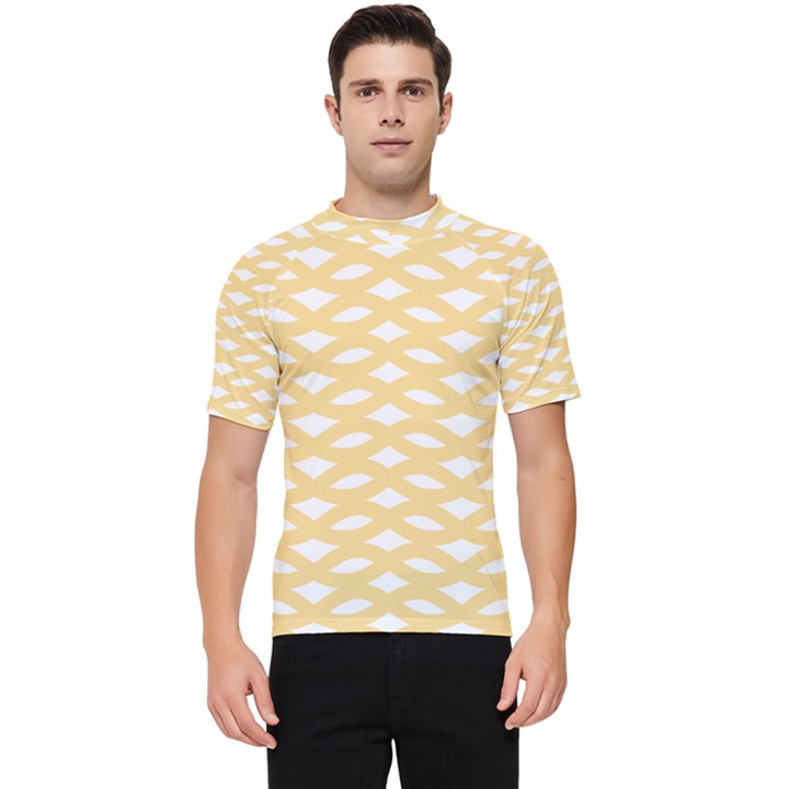 Lattice Ii Men s Short Sleeve Rash Guard