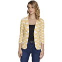 Lattice Ii Women s One-Button 3/4 Sleeve Short Jacket View1