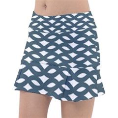 Lattice Pattern Classic Tennis Skirt by GardenOfOphir