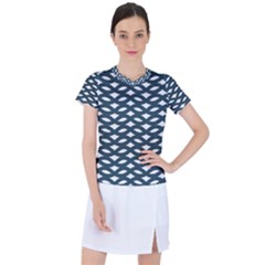 Lattice Pattern Women s Sports Top by GardenOfOphir