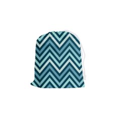 Chevron Vi Drawstring Pouch (small) by GardenOfOphir