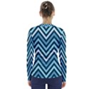 Chevron Vi V-Neck Long Sleeve Top View2