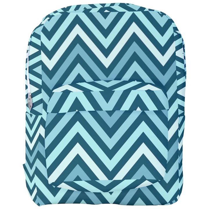 Chevron Vi Full Print Backpack