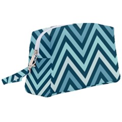 Chevron Vi Wristlet Pouch Bag (large) by GardenOfOphir