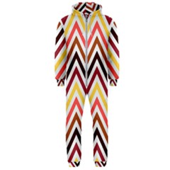 Chevron V Hooded Jumpsuit (men) by GardenOfOphir