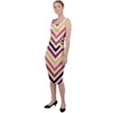 Chevron V Sleeveless Pencil Dress View2