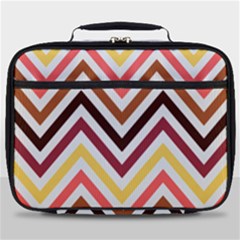 Chevron V Full Print Lunch Bag by GardenOfOphir