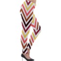 Chevron V Lightweight Velour Leggings View4