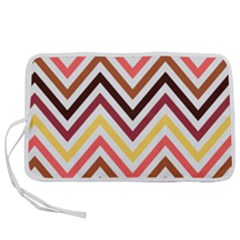 Chevron V Pen Storage Case (l) by GardenOfOphir