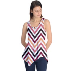 Chevron Iv Sleeveless Tunic by GardenOfOphir