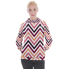 Chevron Iv Women s Hooded Pullover by GardenOfOphir