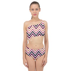 Chevron Iv Spliced Up Two Piece Swimsuit by GardenOfOphir