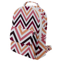 Chevron Iv Flap Pocket Backpack (small) by GardenOfOphir