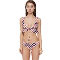 Chevron Iv Low Cut Ruffle Edge Bikini Set View1