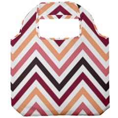 Chevron Iv Foldable Grocery Recycle Bag by GardenOfOphir