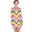 Chevron I Long Sleeve Nightdress View1