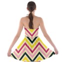 Chevron I Strapless Bra Top Dress View2