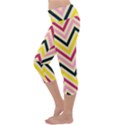 Chevron I Capri Yoga Leggings View2