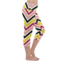 Chevron I Capri Yoga Leggings View3