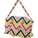 Chevron I Canvas Crossbody Bag View2