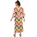 Chevron I Grecian Style  Maxi Dress View2