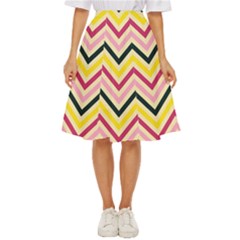 Chevron I Classic Short Skirt by GardenOfOphir