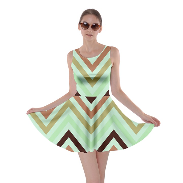 Chevron Iii Skater Dress