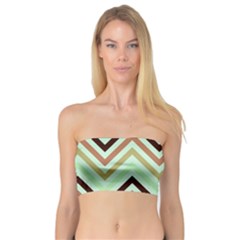 Chevron Iii Bandeau Top by GardenOfOphir