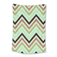 Chevron Iii Small Tapestry by GardenOfOphir