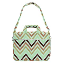 Chevron Iii Macbook Pro 16  Shoulder Laptop Bag by GardenOfOphir