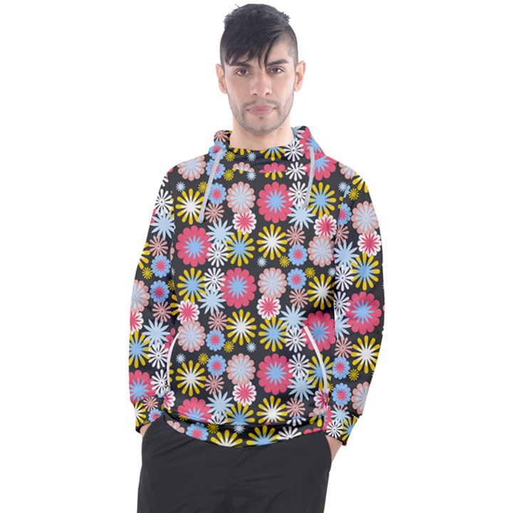 Pretty Flowers Men s Pullover Hoodie