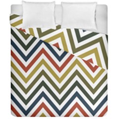 Chevron Ii Duvet Cover Double Side (california King Size) by GardenOfOphir