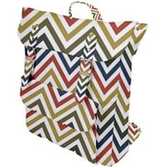 Chevron Ii Buckle Up Backpack by GardenOfOphir