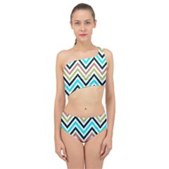 Cevron I Spliced Up Two Piece Swimsuit by GardenOfOphir