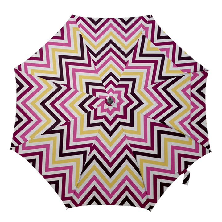 Pretty Chevron Hook Handle Umbrellas (Small)