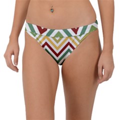 Cevron Band Bikini Bottoms by GardenOfOphir