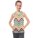 Cevron Kids  Sleeveless Hoodie View1