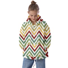 Cevron Kids  Oversized Hoodie by GardenOfOphir