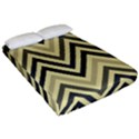 Mute Chevron Fitted Sheet (Queen Size) View2