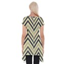 Mute Chevron Short Sleeve Side Drop Tunic View2