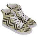 Mute Chevron Women s Hi-Top Skate Sneakers View3