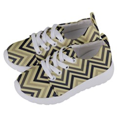 Mute Chevron Kids  Lightweight Sports Shoes by GardenOfOphir